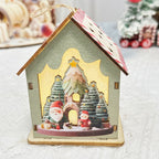 Christmas wooden ornament