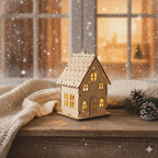 Christmas wooden ornament